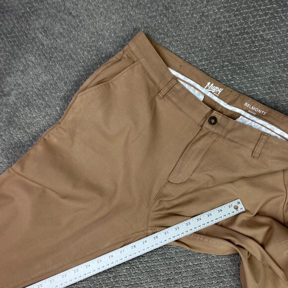 Mugsy Jeans Belmonts Chino Pants Men's 40 x 30 Measures 41 x 29.5 Brown Tan - Picture 14 of 15